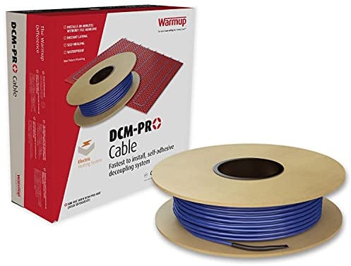 Warmup DCM-C-8 Pro Cable 8m2 Underfloor Heating for use with DCM Pro Mat