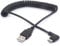 OpenII Winkel-Typ-C Kabel – 90 Grad, USB-C-Verlängerungskabel für Handys, Tablets, Samsung Galaxy S8, MacBook, LG V20, HTC-Geräte mit Typ-C Anschluss