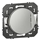 Legrand 600109 Interrupteur ou va-et-vient avec voyant témoin dooxie 10AX 250V~ finition alu