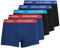 JACK & JONES Herren Jaclee Trunks 5 Pack Boxershorts, Surf The Web, XL EU