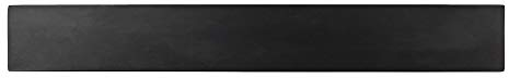 Rockingham Forge MK-450BK 18” Magnetic Black Rubber Wood Knife Rack with Wall Fixings,Cherry Black
