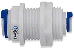 PureOne EF014-B Quick-Fitting - 1/4 auf 3/8 Zoll Schlauch | I-Form