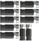 DRAGONSAT Compression F Connector Professional for CT63 WF65 Shotgun Twin Sky coax Satellite Cable 10 PACK - as used by the leading Uk Satellite Company