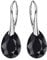 Panda-Jewellery Ohrringe Silber 925 Hängend - Kristallohrringe mit Kristallen - Damen Schmuck in Form eines Tropfens