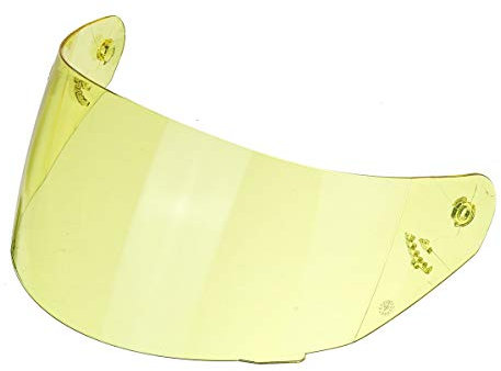 Tuoservo Motorcycle Helmet Lens Visor Motocross Shield For LS2 FF320 FF328 FF353 (Yellow)