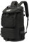 Kalesi Sporttasche, Rucksack, 4-Wege, wasserdicht, mit Schuhfach für Reisen, Sport, Wandern, Laptop, Schwarz, X-Large, Duffel Rucksäcke