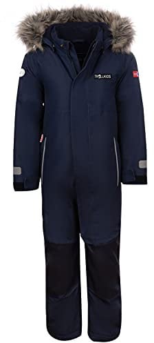 Trollkids Kids Kirkenes Snowsuit 80, navy