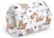 Amilian Baby klein Stillkissen mit Füllung; Kissen; Stillmuff, Muff: ca. 22 x 20 cm, für Unterwegs; Arm Tunnel; Armkissen, beim Stillen; Breastfeeding Pillow, Fläschchen, Märchentiere