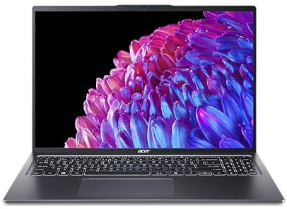 Acer Swift Go 16 OLED | Laptop | Core Ultra 7 | 32GB/1TB | 16 WQXGA+ OLED 120Hz | Core Ultra 7 155U | 32GB RAM | 1TB SSD | Windows 11 Home | QWERTZ