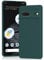 YATWIN Silicone Case Soft-Touch, Shockproof, DustProof, Antiskid Full Body Armour Phone Cover for Google Pixel 7 5G - Dark Green