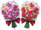 Amosfun palloncini Rose Palloncino fiori mazzo rosso