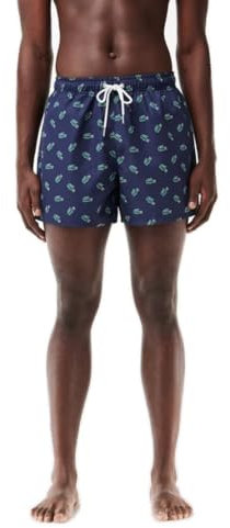 Lacoste Maillot de Bains mh7188 qrn Marine/Multico M