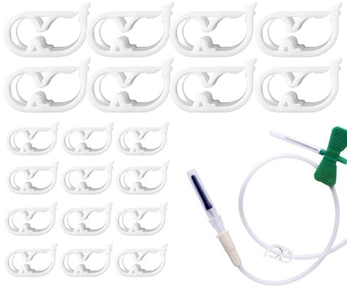 Hose Clamps - Heavy Duty Garden Hose Clamps, Flexible Soft Tube Clamps | 20 Adjustable Hose Clamps, Quick Release Clampsnvinch Valve Flow Control Hose Clamp for Homebrewing Beer