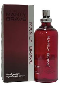Morfose Manly Eau de Cologne Spray für Herren, 125 ml (125 ml (1er Pack), Brave)