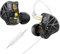 CCZ MC04 In Ear Monitors, IEM Earphones with 10mm Magnetic 1DD and BA Hybrid Driver, Silver-Plated OFC Earphones Wired with 3.5mm Plug, Noise Isolation Wired Gaming Earbuds with Mic for PS4/5