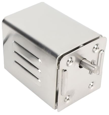 Motor de Barbacoa Eléctrica, Motor de Asador Ahorrador de Mano de Obra Estable de Carga de Carga de 110 LB para Rodar Automotriz para Tostador de Pollo (EU Enchufe 220V)