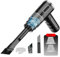 Victoam Handheld Vacuum Cleaner Cordless, 120W 12000Pa Powerful Car Vacuum Cleaner, Rechargeable Portable Mini Vacuums Cleaner with 2 HEPA Filter, Car Hoover for Home Carpet Stairs Pet Hair Cleaning