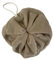 Fleur de douche éponge bambou Lin - éponge bambou ultra douce- certifiée OEKO-TEX- éco-responsable, économique - diamètre 18 centimètre