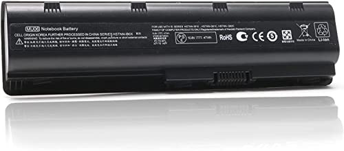 593553-001 593554-001 MU06 MU09 - Batteria di ricambio compatibile per HP Pavilion G6 G7 G62 G72 G4 / 2000 Notebook PC / DV6 DV7 DM4 / Compaq Presario CQ32 CQ42 CQ72 435 436[1] 0,8 V, 5200 mAh, 6