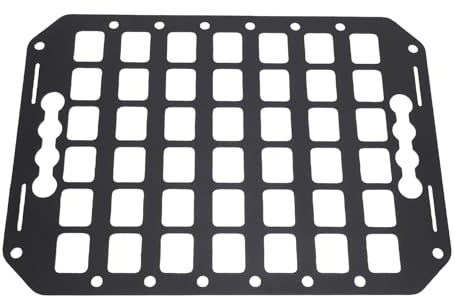 Aumotop LKW-Ladeflächen-Regalsystem für Limousinen, SUVs, Pickup-, Robuster Aluminium-Fracht-Organizer für Effiziente Lagerung, 356 X 254 X 2 Mm