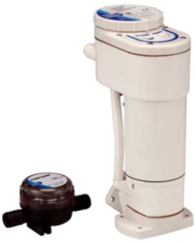 Jabsco 29200-0120 Manual to Electric Marine Toilet Converstion Kit for Jabsco Toilets 29090 and 29120, White