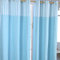 Homescapes Kindervorhang Junge Kinderzimmer Ösenvorhang Dekoschal Polka Dots 2er Set blau weiß 137 x 182 cm (Breite x Länge je Vorhang) 100% Reine Baumwolle
