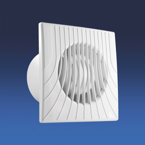 Bain Ventilateur Ventilateur encastrable WV100 Ventilateur mural silencieux pour salle de bains et petites pièces Ø 100 mm ventilateur Wa