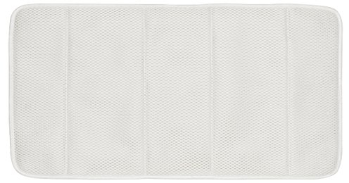 Sealskin Komfort-Badewanneneinlage Spa, extra weich und pflegeleicht, Stoff, weiß, 79 x 39 x 2 cm