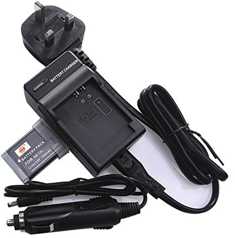 DSTE NB-13L Spare Battery and DC161U Travel Charger Compatible for Canon NB13L PowerShot G5X G7X G9X, G5X Mark II, G7X Mark II, G9X Mark II, SX720 HS, SX730 HS,SX620 HS Digital Camera