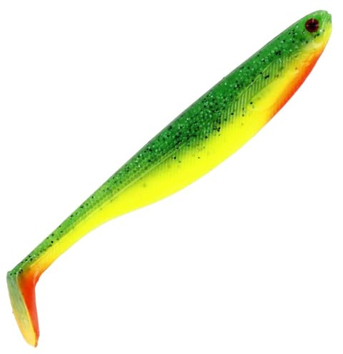 Westin Shad Teez 7,5cm 3g - 4 Gummifische, Farbe:Fireflake