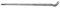 Barre de porte pour lave-vaisselle Silanos 700, 600, N700F, N700FPS, GLS805-GIGA, GIGA GLS805, GLS845, GLB785, Metro-Professional GDW2001