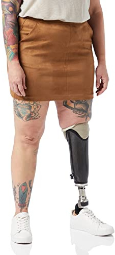 VMDONNADINA FAUXSUEDE SHORT SKIRT GANOOS