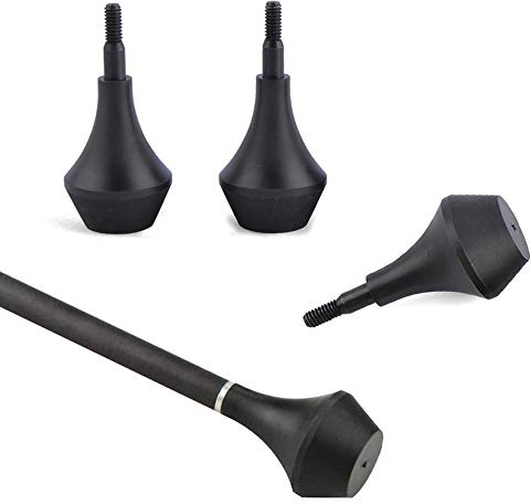 SHARROW 12 Stück Bogenschießen Sicherheit Pfeilspitzen Nylon Ziel Broadhead Allgemeines Gewinde Pfeilspitzen für das Schießen Spielpraxis
