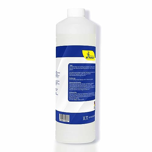 Mr. Perfect® Pool Star Poolreiniger, 1L - Pooldesinfektion Algenreiniger Algenentferner | Algenvernichter Pool | Flüssiges Algizid für Pool | Desinfizierendes Reinigungsmittel gegen Algen…