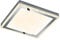Reality Leuchten LED Deckenleuchte Slide R62611906, Kunststoff Chrom, Kristall Effekt, inkl. 20 Watt LED + RGBW LED, Fernbedienung