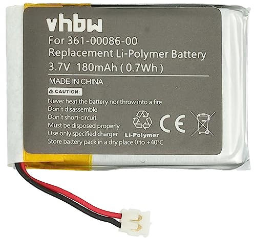 vhbw batteria compatibile con Garmin Forerunner 235, 630, 225, 220 smartwatch orologio bracciale fitness (180mAh, 3,7V, Li-Poly) + set utensili