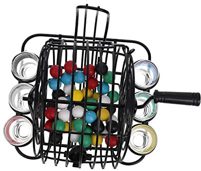 Toyvian Einzigartiges Bingo-weintischspielzeug Kreativitätsbindung Für Heimbarspiele