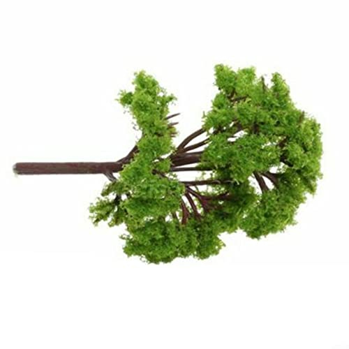 10pcs Modellbau Bäume, 7/9cm Eisenbahn Landschaft Gemischtes Bäume Modellbau Diorama Baum Architektur Bäume für DIY Landschaft