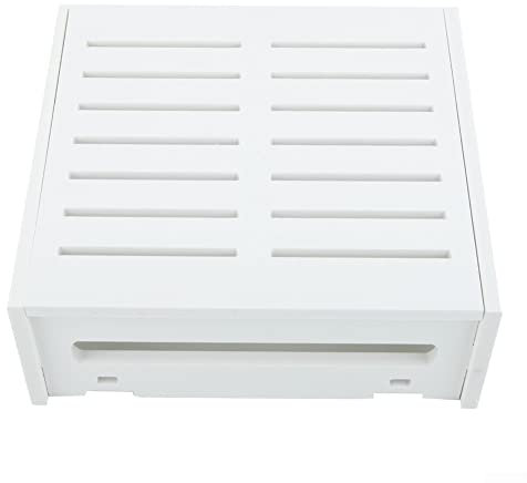 ZYWUOY Kabelloses Router-Rack, multifunktionales Kunststoff-Hänge-Netzkabel-Steckdose, ideal für Home Office und Aufbewahrung