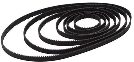 Antriebskeilriemen CNC-3D-Drucker CNC-Gummi S2M-Zahnriemen Mit Geschlossenem Kreislauf Länge 242244246248250252254260262 Breite 6 Mm Förderband Motorrad-Antriebsriemen