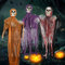 Halloween Deko, 3 Pack / 65cm Halloween Hängende Skelett Gespenst, Hooded Robe Gauze Skeleton, Outdoor Hängende Skelett Gespenst Dekorationen Für Indoor Outdoor Halloween Deko Garten