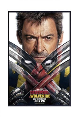 Theissen Marvel Deadpool & Wolverine Movie Poster Film #1 - Matte Wandposter Frameless Gift 15x22.8 inch(38cm x 58cm)