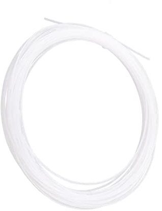 Courtieyeardceastea Racchetta da tennis da 12 m, filo ad alta elasticità, colore: bianco