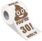 VEGCOO Lustiges Toilettenpapier, Geburtstagsgeschenke für Frauen und Männer, Happy Streich-Toilettenpapier, 30. Geburtstag, Dekoration, Neuheit, Toilettenpapierrolle, Gag, Geschenke für Badezimmer,