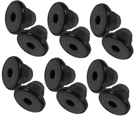 Cabilock 15pcs Rubber Oil Filler Plugs for Floor Jacks Hydraulic Jacks Horizontal Rubber Oil Plugs Floor Filler Bungs Hydraulic