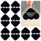 16 Pezzi Antiscivolo per Tappeti，Tappeto Gripper，Tappeto Antiscivolo，Adesivi Antiscivolo per Tappetini， Antiscivolo e Riutilizzabili Tappeto Gripper，per Pavimenti，Tappeti