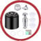 EATBALE Steam Release Valve Seal Ring Float Valve Anti-Clogging Protective Cover Float Valve Seal Gasket Replacement Parts for Instant Pot Ultra 60 Duo Nova 60 and Duo Crisp 11in1 Air Fryer 6 qt