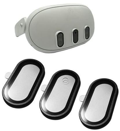 Camera Lens Protector, Compatible with Meta Quest 3 Accessories, 9H Anti-Scratch Lens Protective Glass, HD VR Accessories, Scratch-Resistant Protective Cover, High Resolution Lens Protection, VR Lens