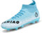 Unitysow Football Boots Men's Astro Turf Trainers Outdoor Football Shoes Kids Teenager Professional Athletics Soccer Shoes Sneakers,Blue 1,6.5 UK