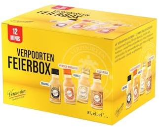 VERPOORTEN FEIERBOX – 12 Eierlikör-Minis voller Genuss